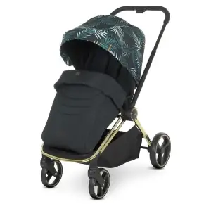 Коляска універсальна 2в1 El Camino Persona ME 1091-G (black green palm)