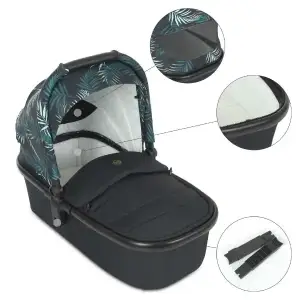 Коляска універсальна 2в1 El Camino Persona ME 1091-G (black green palm)