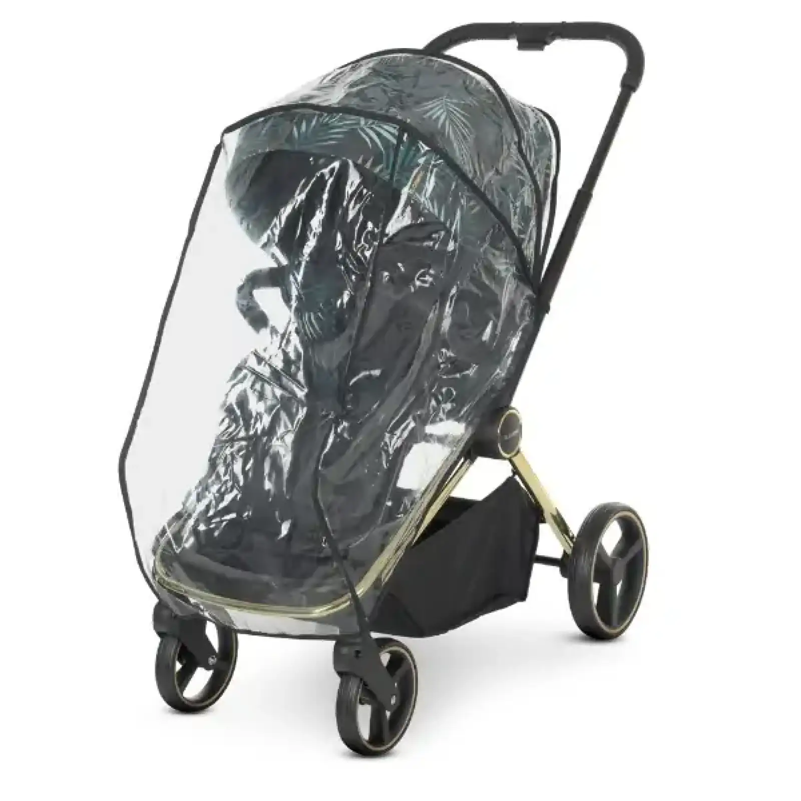 Коляска універсальна 2в1 El Camino Persona ME 1091-G (black green palm)