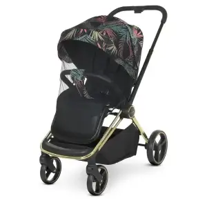Коляска універсальна 2в1 El Camino Persona ME 1091-G (black pink palm)