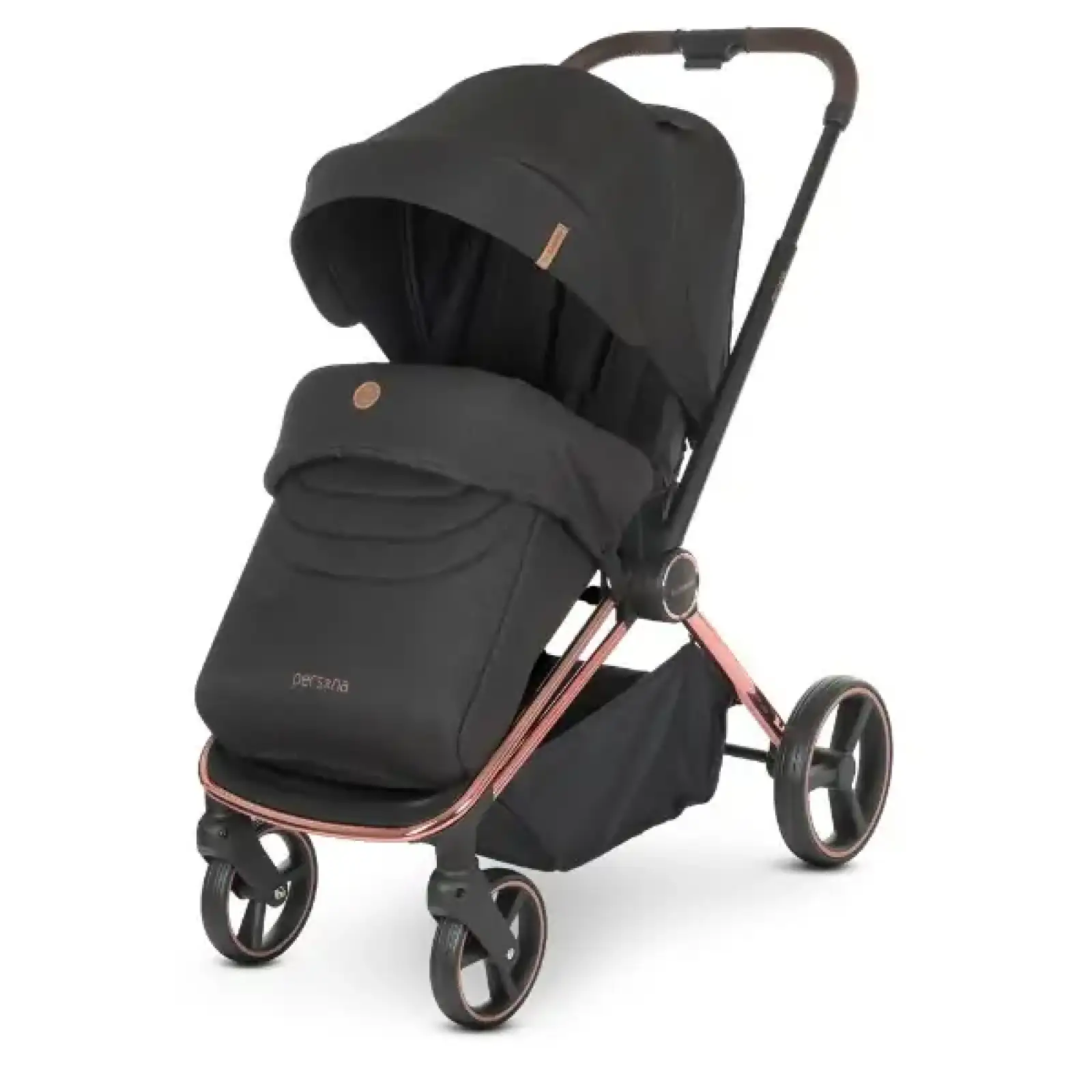 Коляска універсальна 2в1 El Camino Persona ME 1091-RG (black)