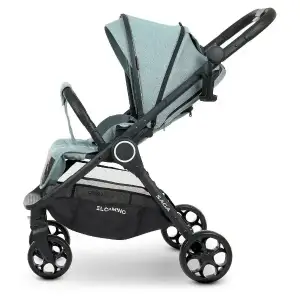 Коляска универсальная 2в1 El Camino Saga ME 1085 (denim ash blue)