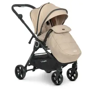 Коляска універсальна 2в1 El Camino Saga ME 1085 (denim beige)