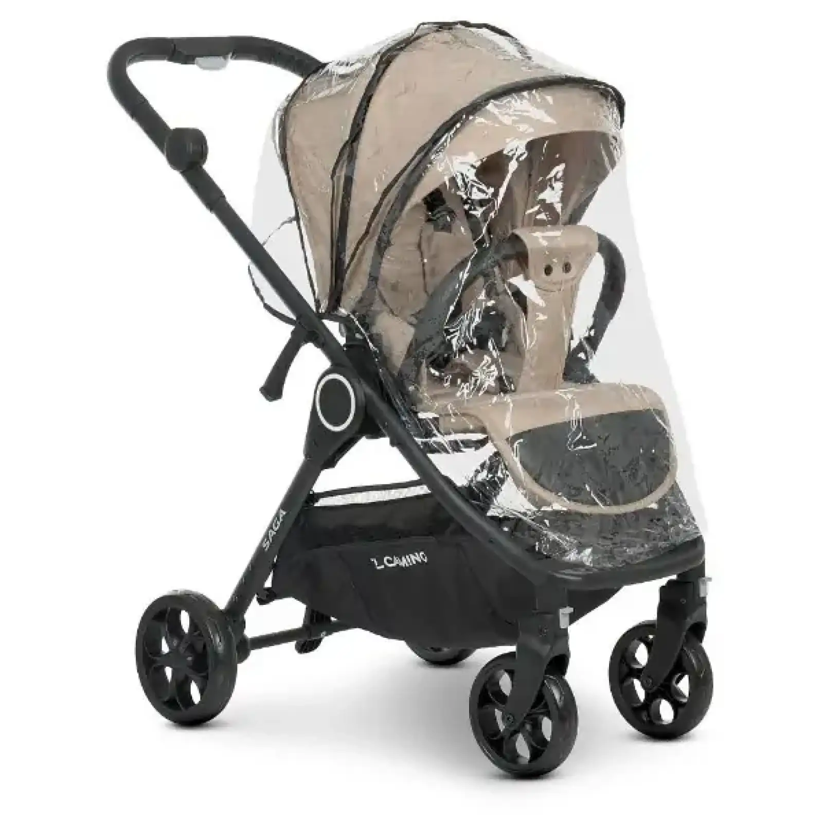 Коляска універсальна 2в1 El Camino Saga ME 1085 (denim beige)