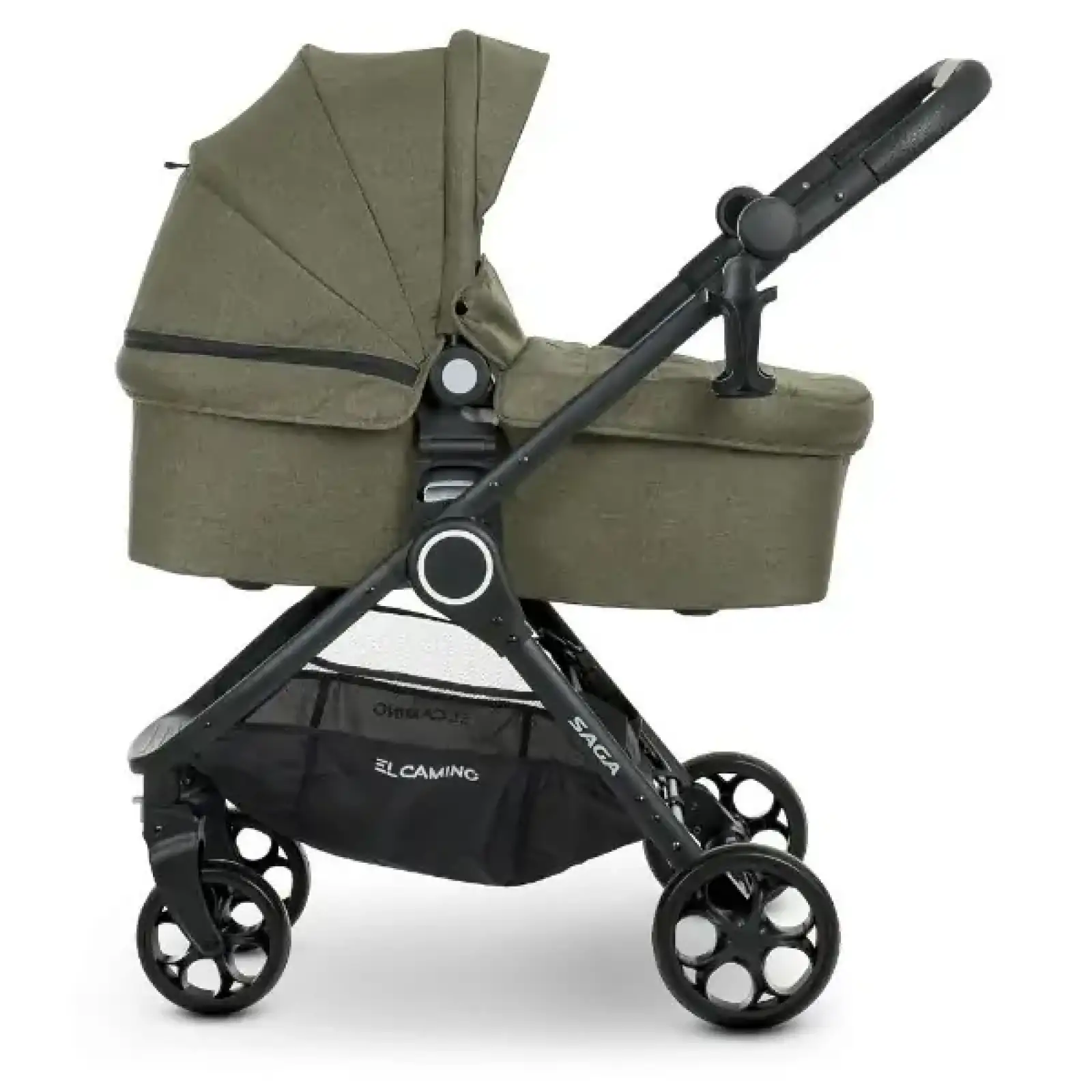Коляска универсальная 2в1 El Camino Saga ME 1085 (denim khaki)