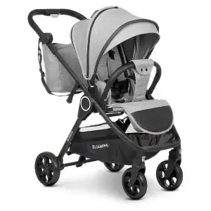 Коляска универсальная 2в1 El Camino Saga ME 1085 (denim medium grey)