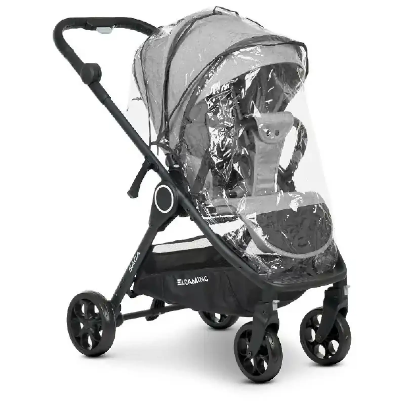 Коляска универсальная 2в1 El Camino Saga ME 1085 (denim medium grey)