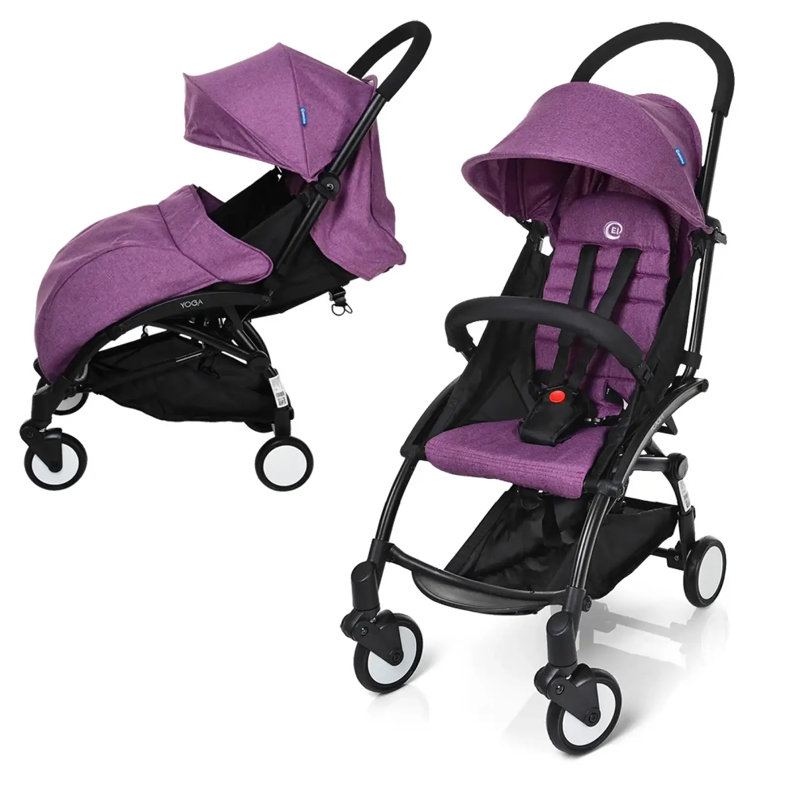 Коляска El Camino Yoga M 3548-9-2 (violet)