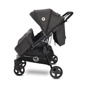Коляска для двойни Lorelli DUO (black dots)