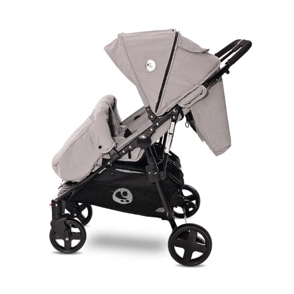 Коляска для двійні Lorelli DUO (grey dots)