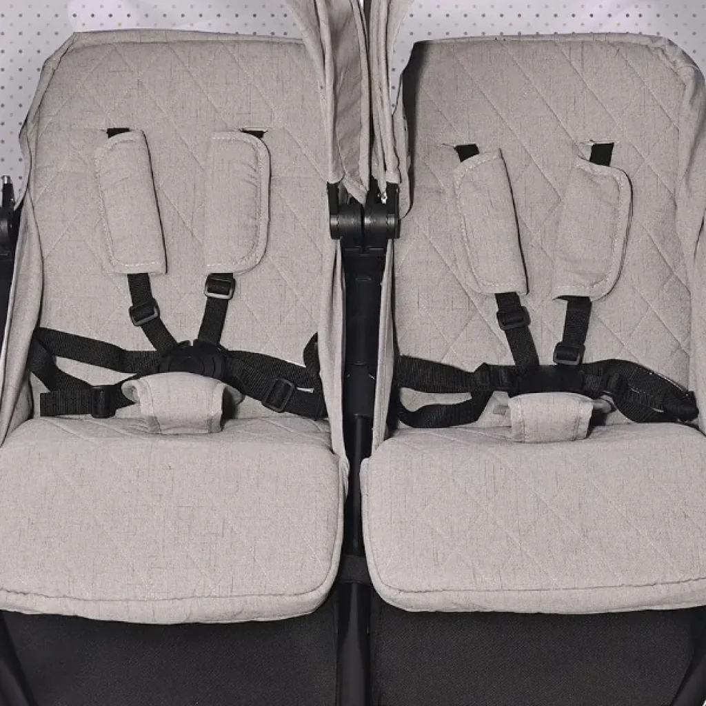 Коляска для двійні Lorelli DUO (grey dots)