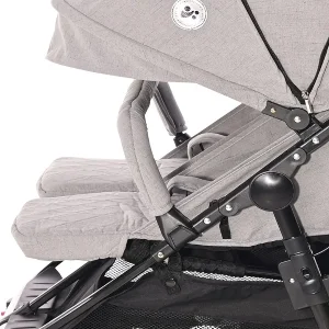 Коляска для двійні Lorelli DUO (grey dots)