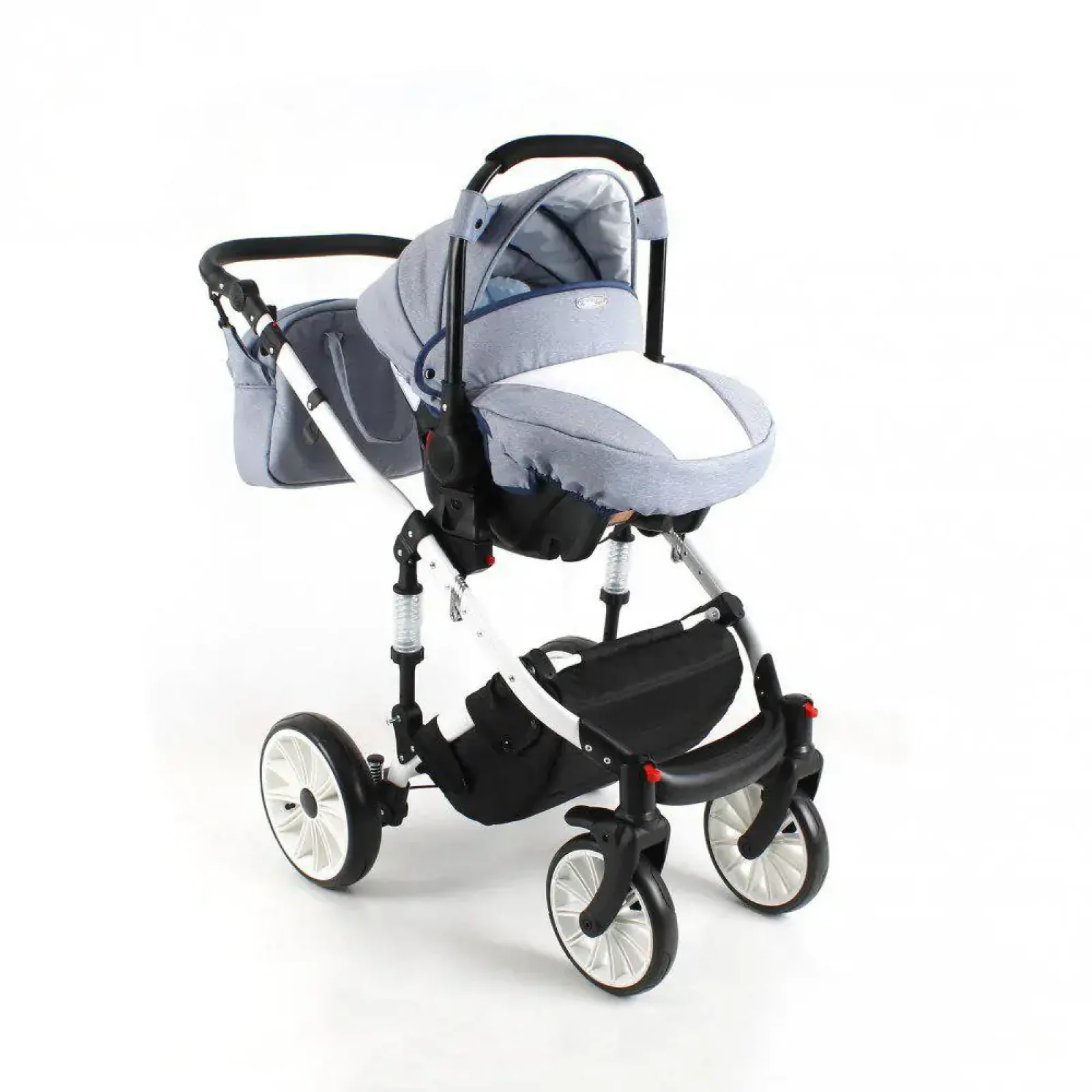 Коляска 3в1 ADBOR OTTIS WHITE Ow-02