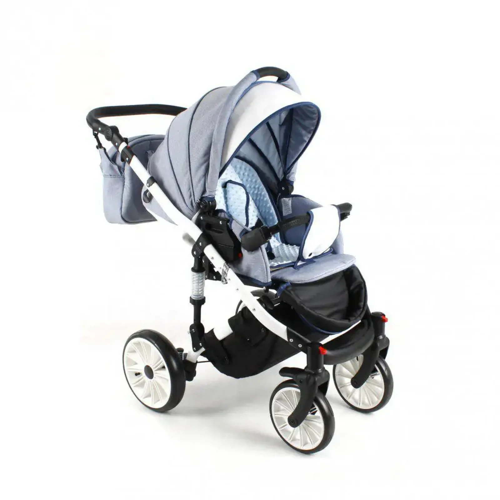 Коляска 3в1 ADBOR OTTIS WHITE Ow-02