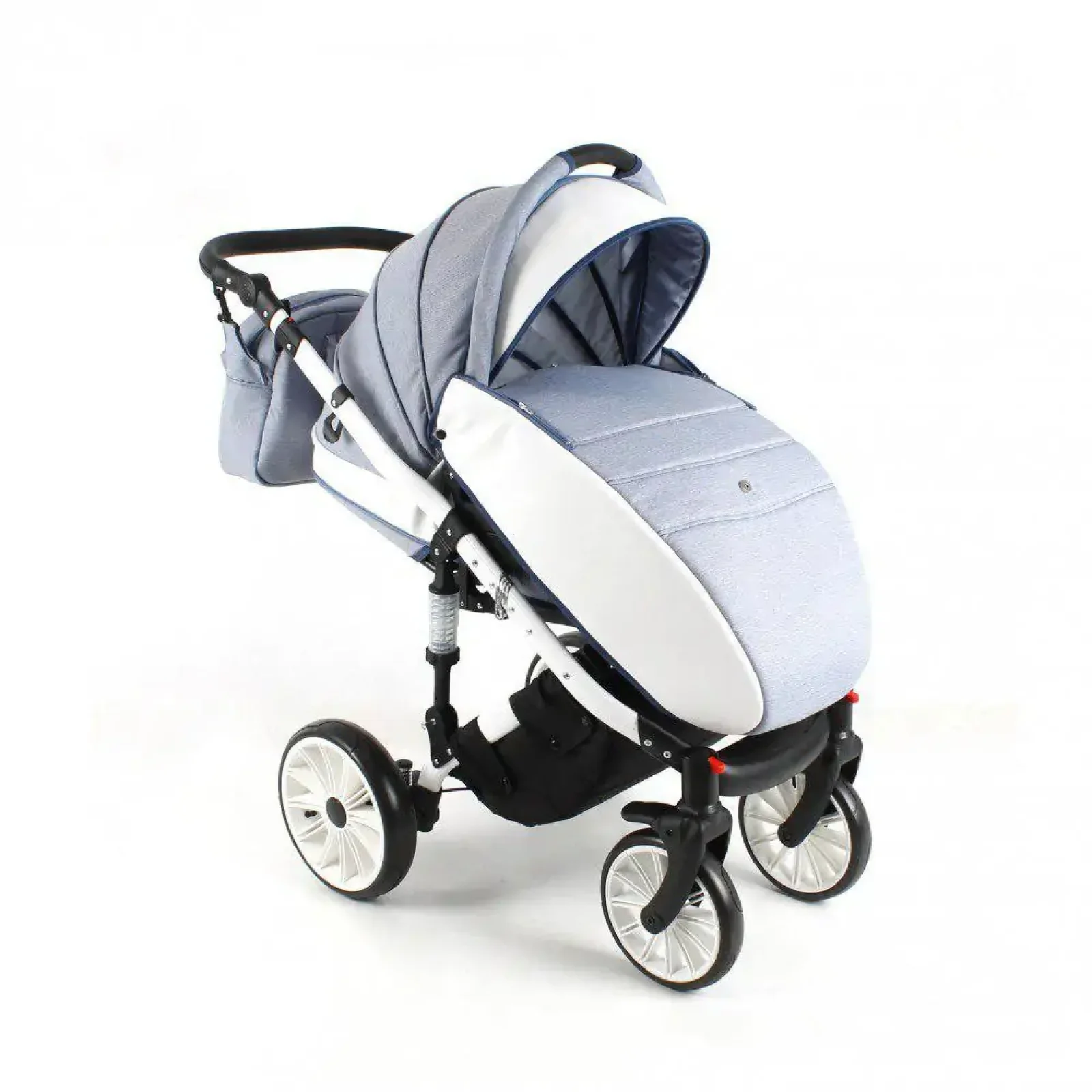 Коляска 3в1 ADBOR OTTIS WHITE Ow-02