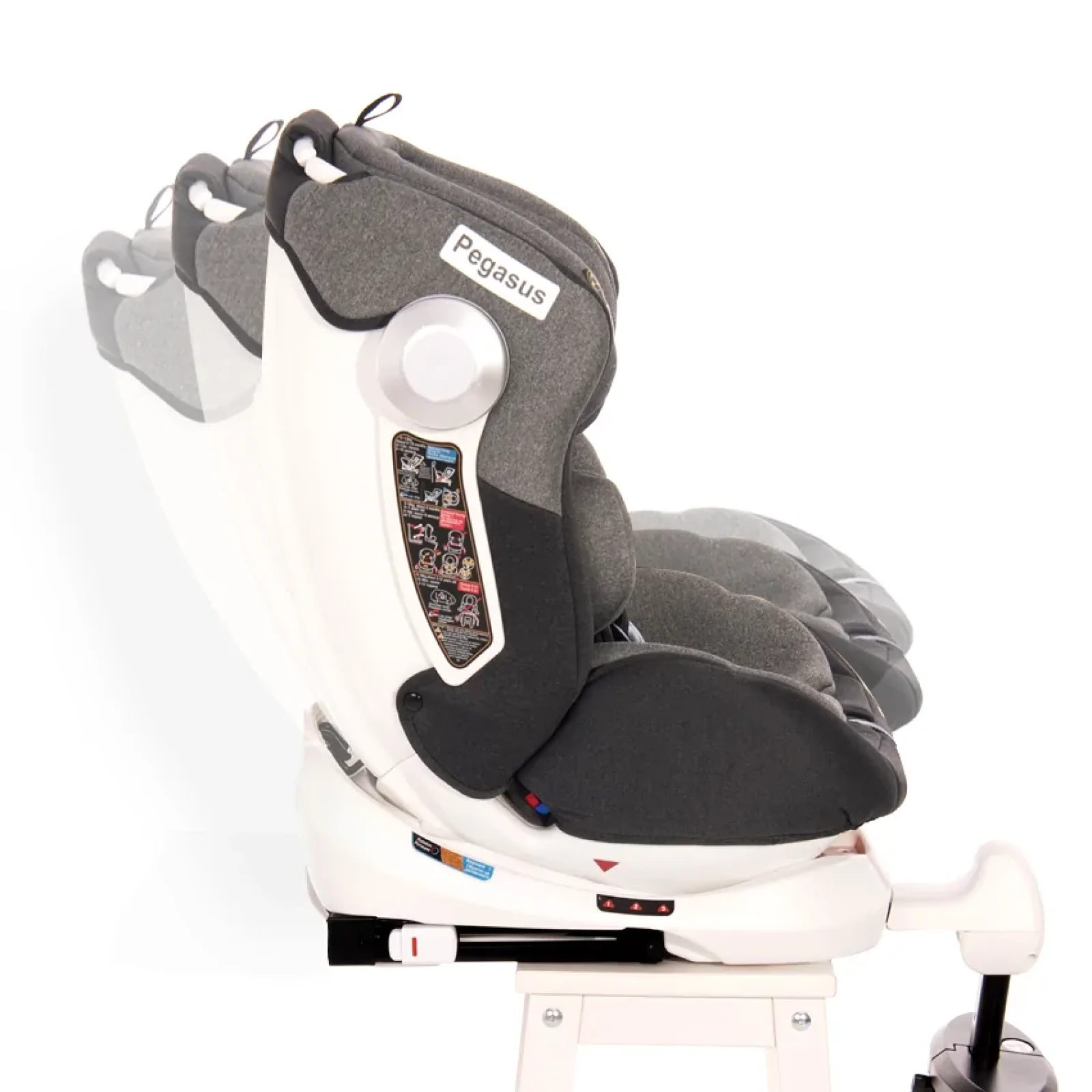 Автокресло Lorelli PEGASUS ISOFIX (0-36кг) (dark/light grey)