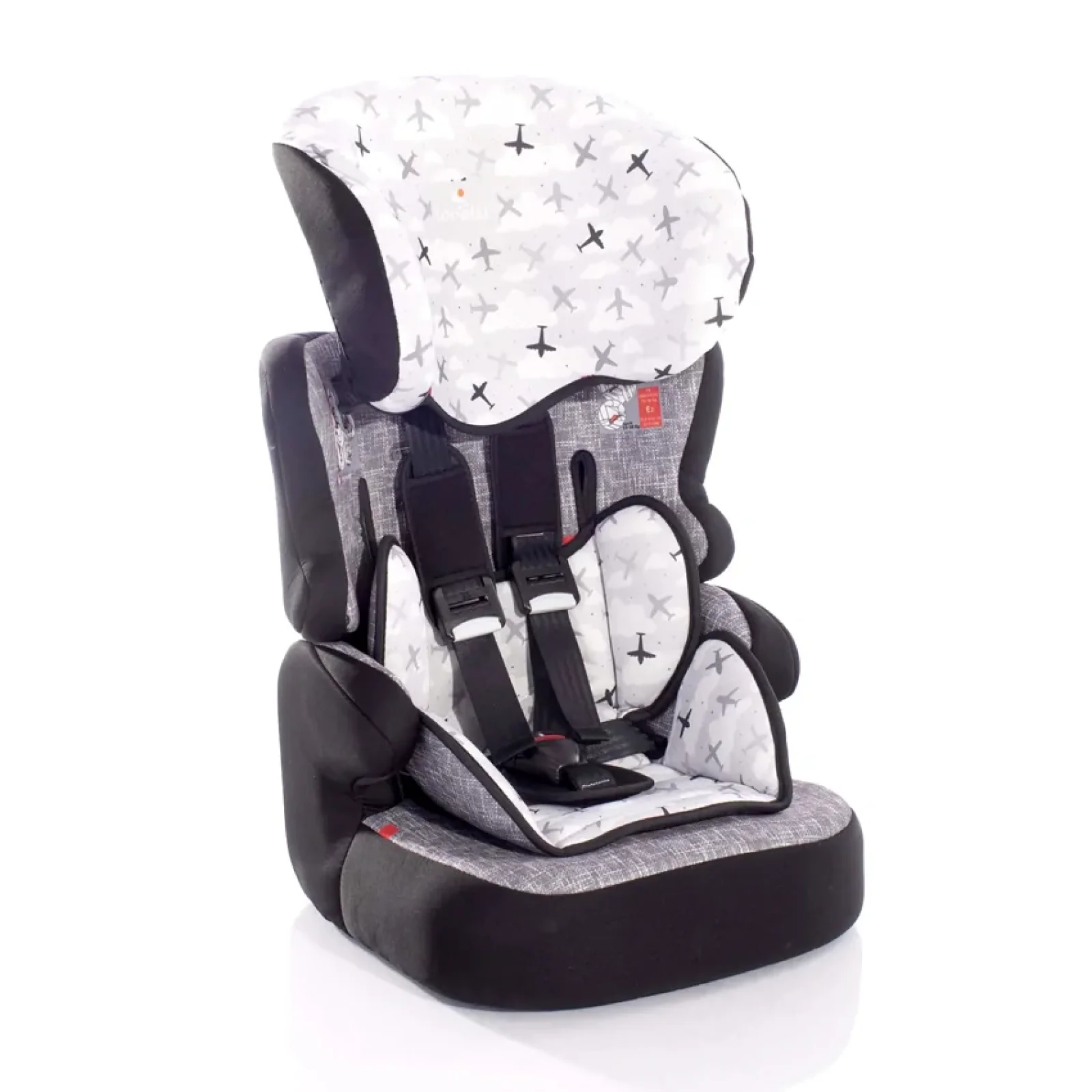 Автокресло Lorelli X-DRIVE+ (9-36кг) (dark grey airplane)