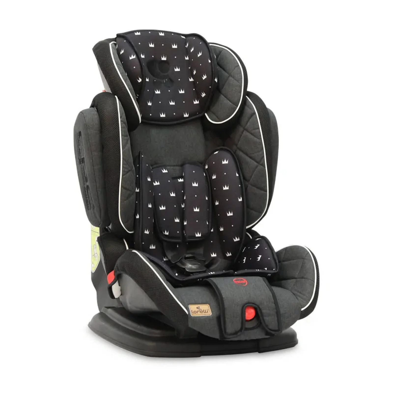 Автокресло Lorelli MAGIC PREMIUM (9-36кг) (black crowns)