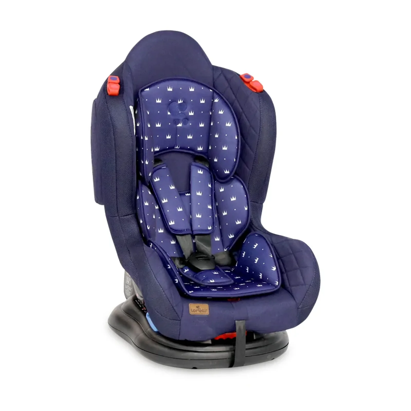 Автокресло Lorelli JUPITER+SPS (0-25кг) (dark blue crowns)