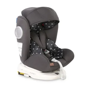 Автокресло Lorelli LUSSO SPS ISOFIX (0-36кг) (black crowns)