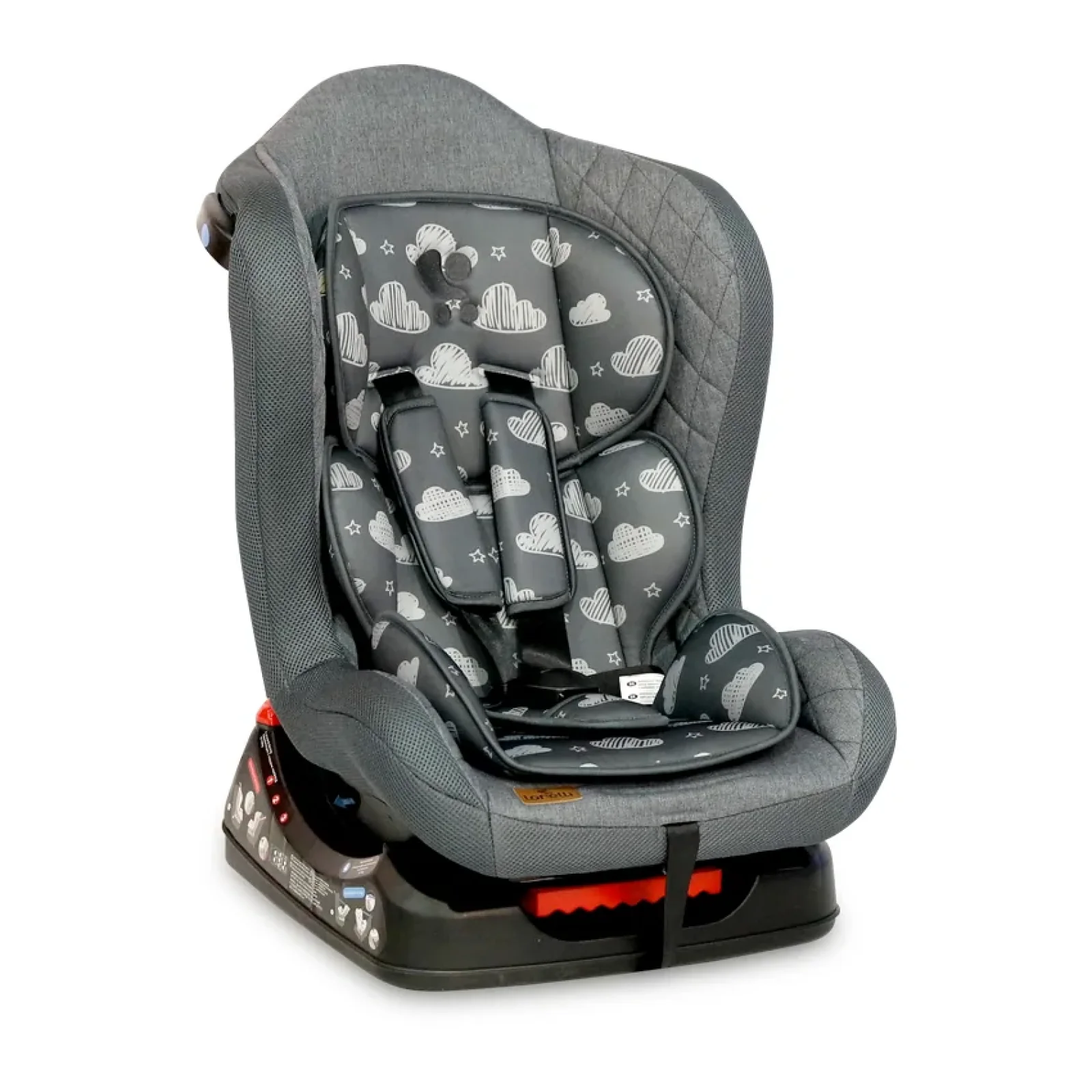 Автокресло Lorelli FALCON (0-18кг) (grey clowds)