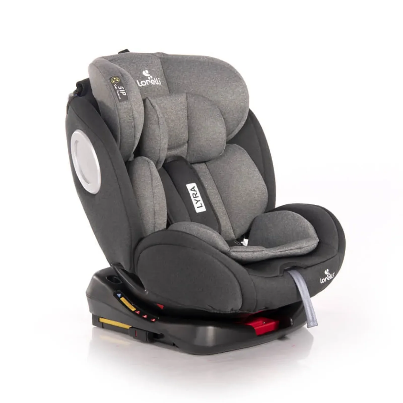 Автокресло Lorelli LYRA ISOFIX (0-36кг) (black/grey)