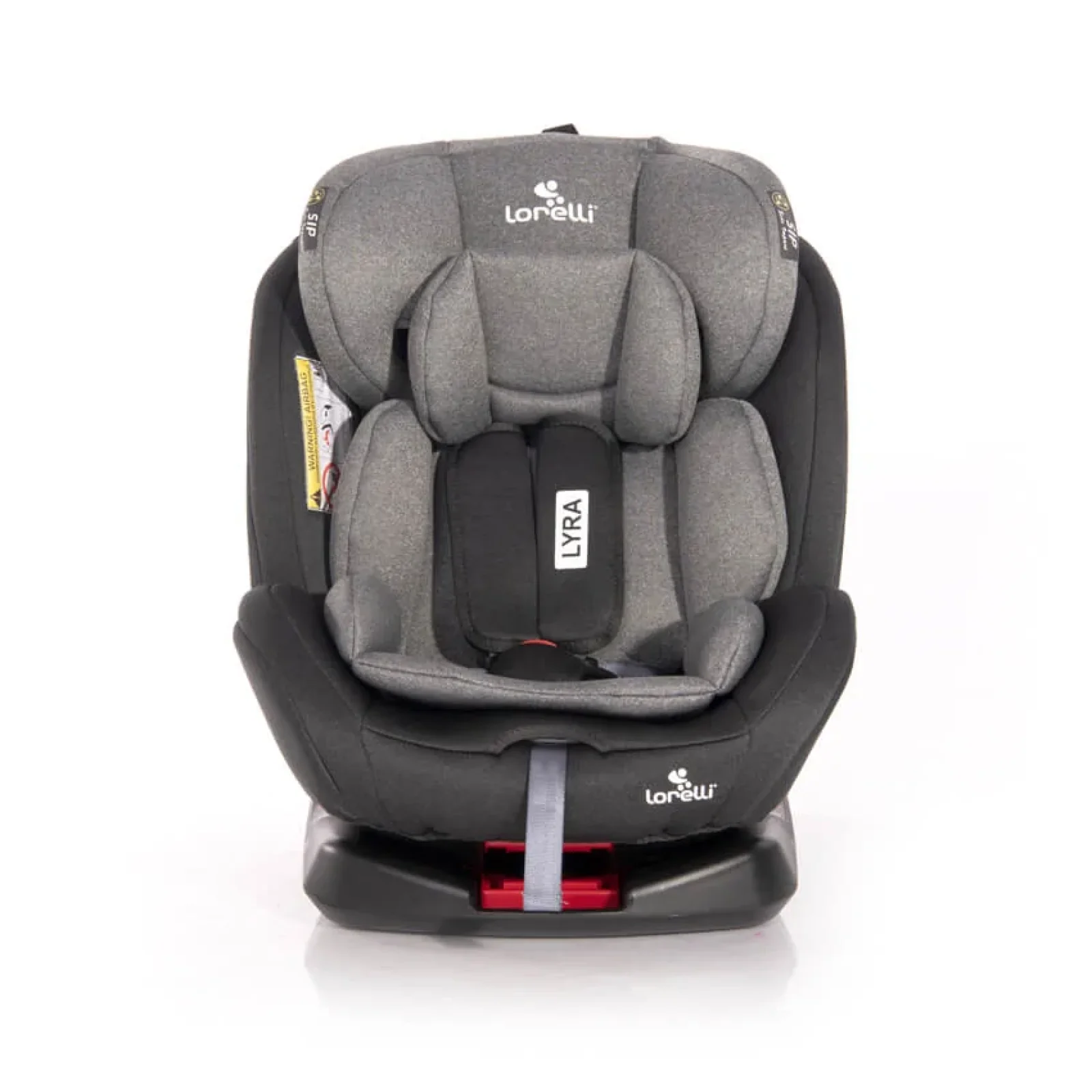 Автокресло Lorelli LYRA ISOFIX (0-36кг) (black/grey)