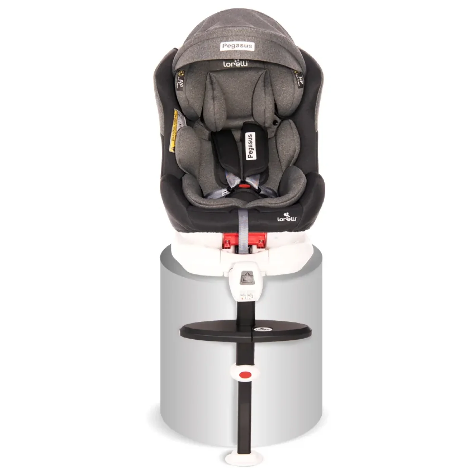 Автокресло Lorelli PEGASUS ISOFIX (0-36кг) (dark/light grey)