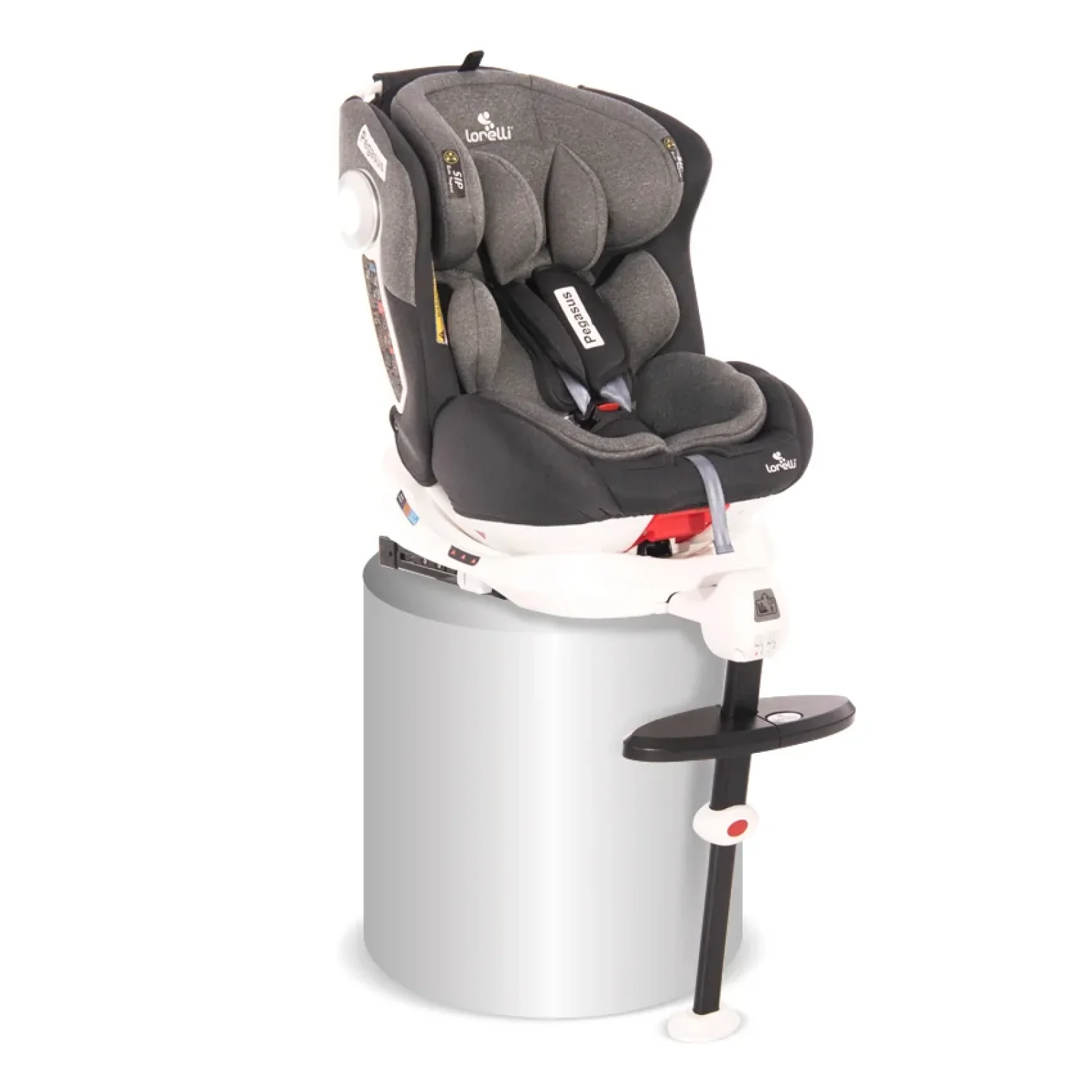 Автокресло Lorelli PEGASUS ISOFIX (0-36кг) (dark/light grey)
