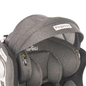 Автокресло Lorelli PEGASUS ISOFIX (0-36кг) (dark/light grey)