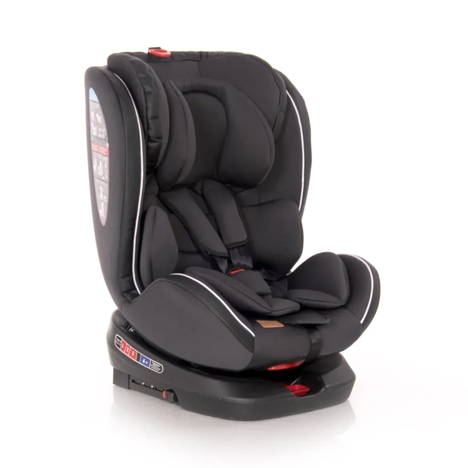Автокресло Lorelli NEBULA ISOFIX (0-36кг) (black)