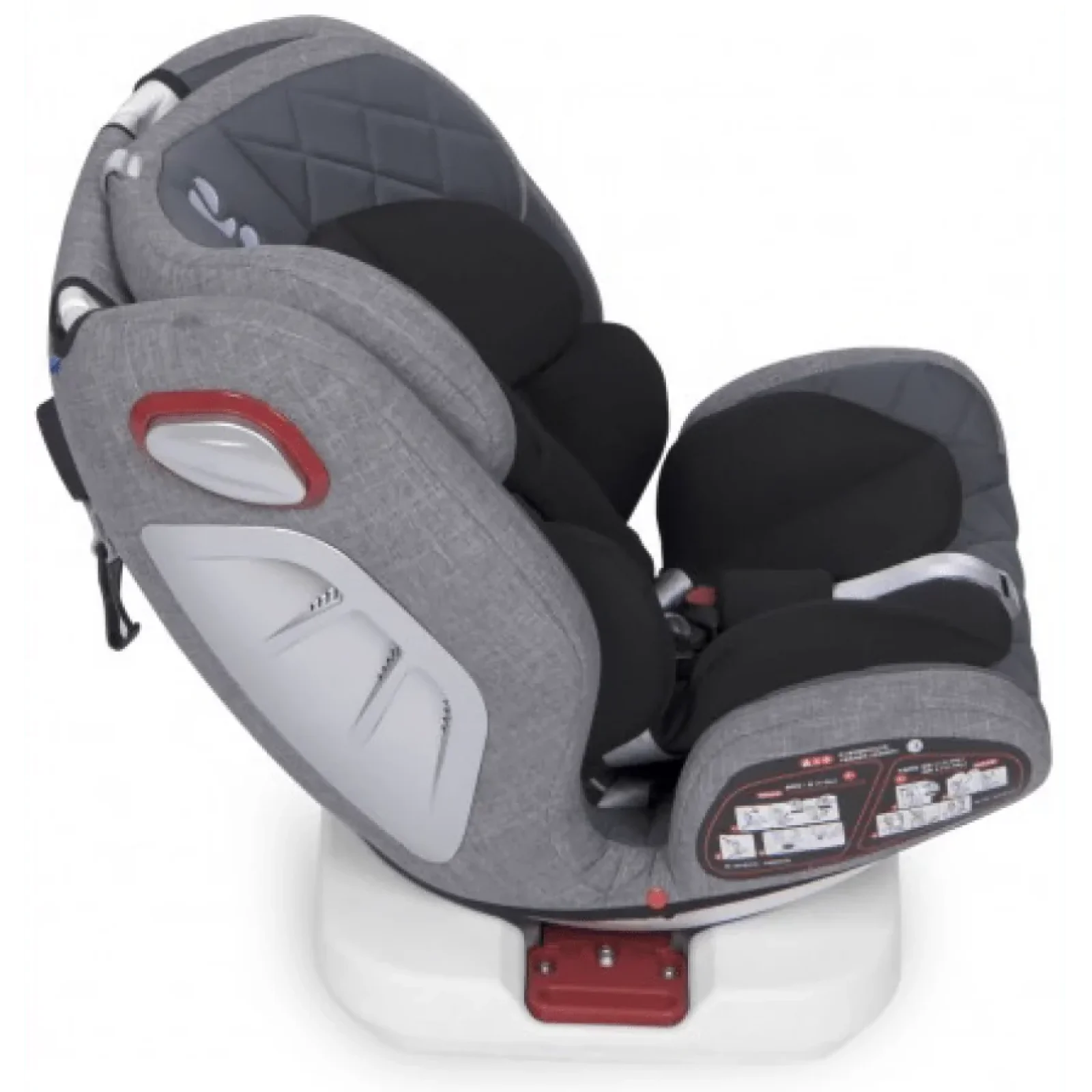 Автокрісло Lorelli ROTO ISOFIX (0-36кг) (red&black)