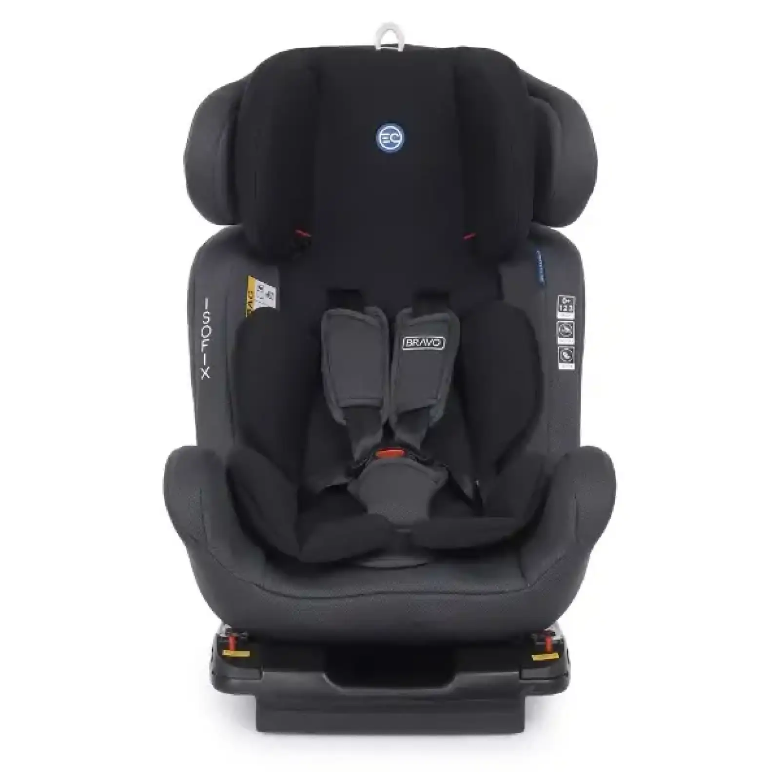 Автокрісло El Camino (0-36кг) ME 1041 BRAVO ISOFIX (royal black)
