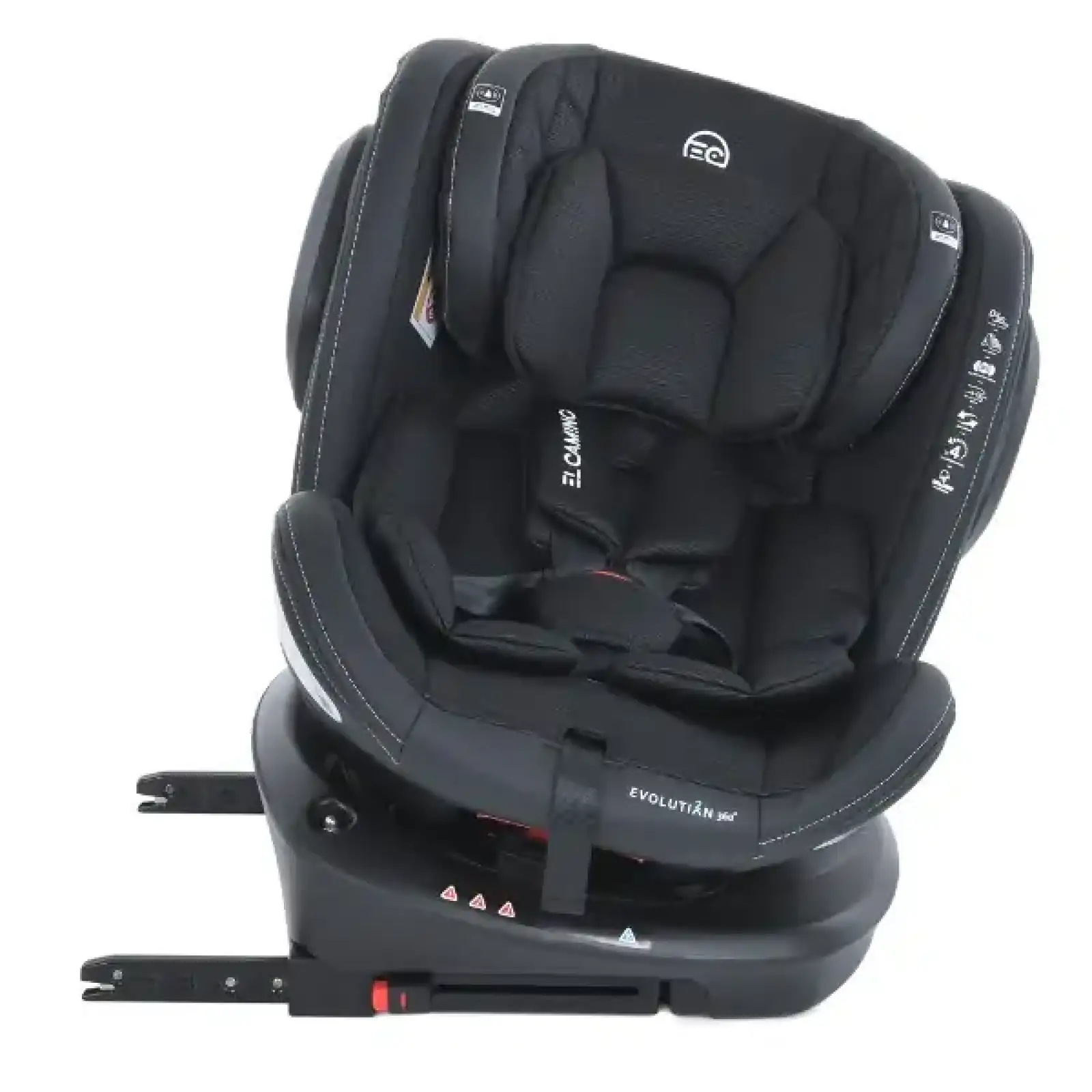 Автокрісло El Camino (0-36кг) ME 1045-1 EVOLUTION 2 360 ISOFIX (black striped)