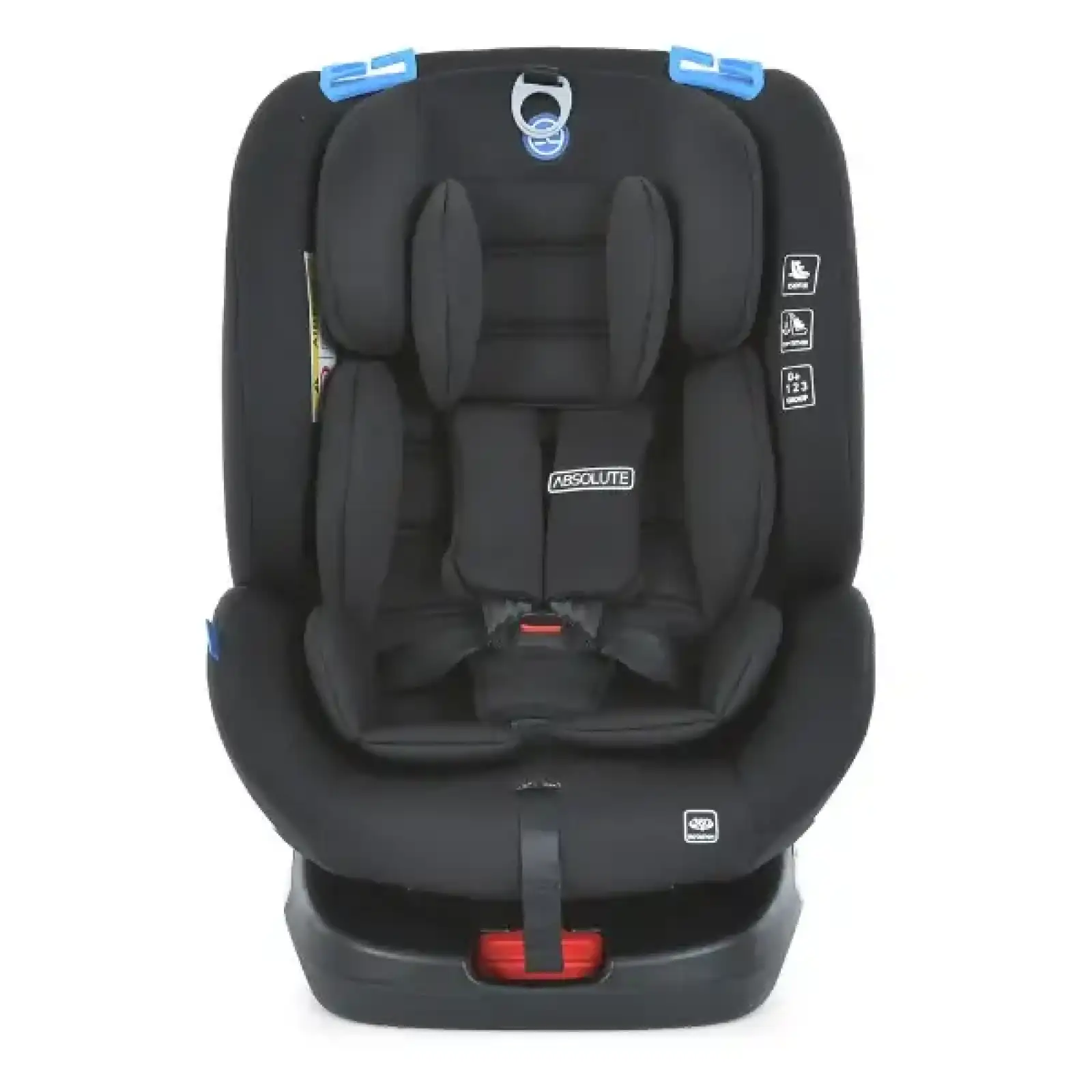 Автокрісло El Camino (0-36кг) ME 1079 ABSOLUTE 360 ISOFIX (royal total black)