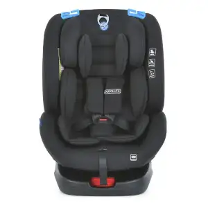Автокрісло El Camino (0-36кг) ME 1079 ABSOLUTE 360 ISOFIX (royal total black)