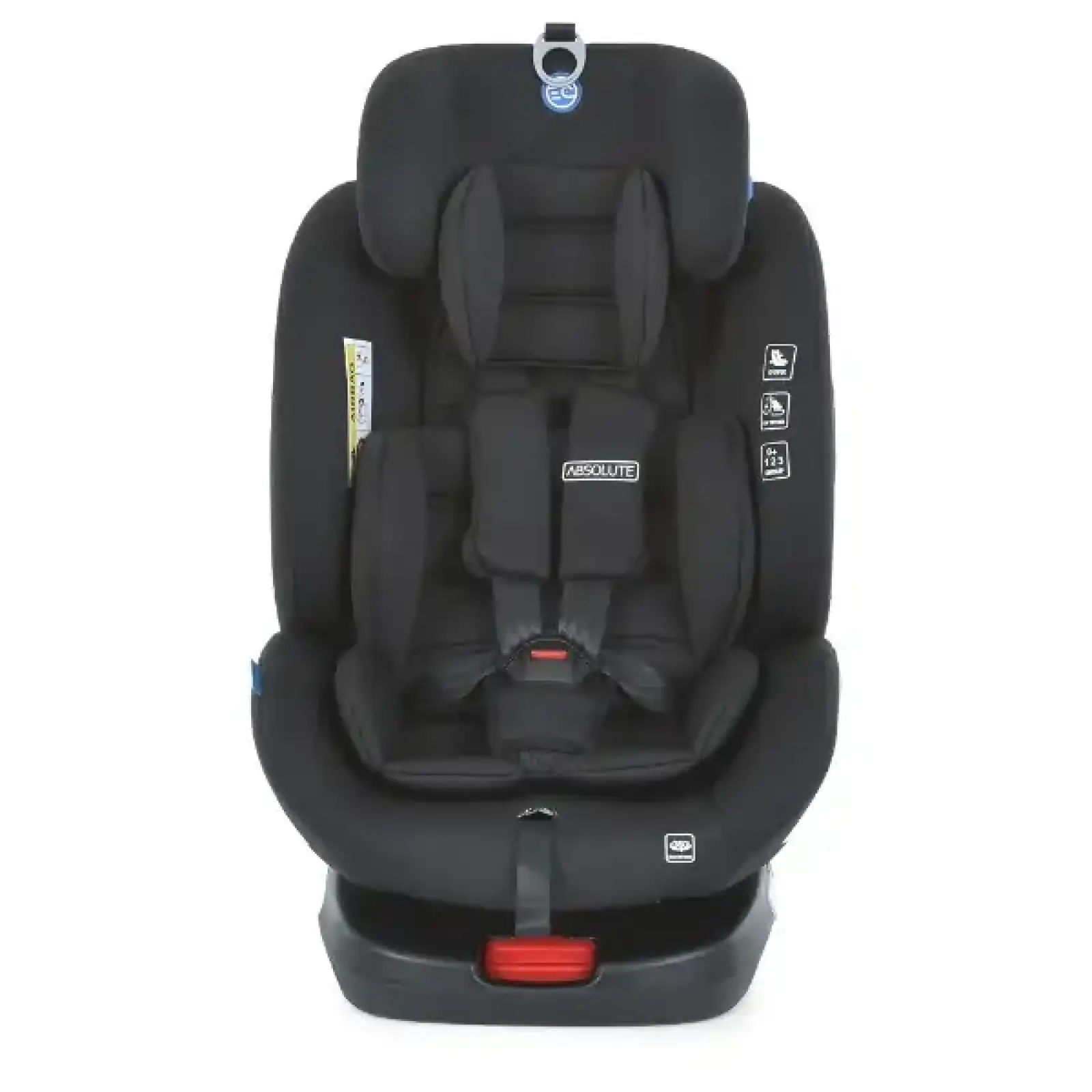 Автокрісло El Camino (0-36кг) ME 1079 ABSOLUTE 360 ISOFIX (royal total black)