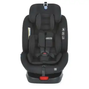 Автокрісло El Camino (0-36кг) ME 1079 ABSOLUTE 360 ISOFIX (royal total black)