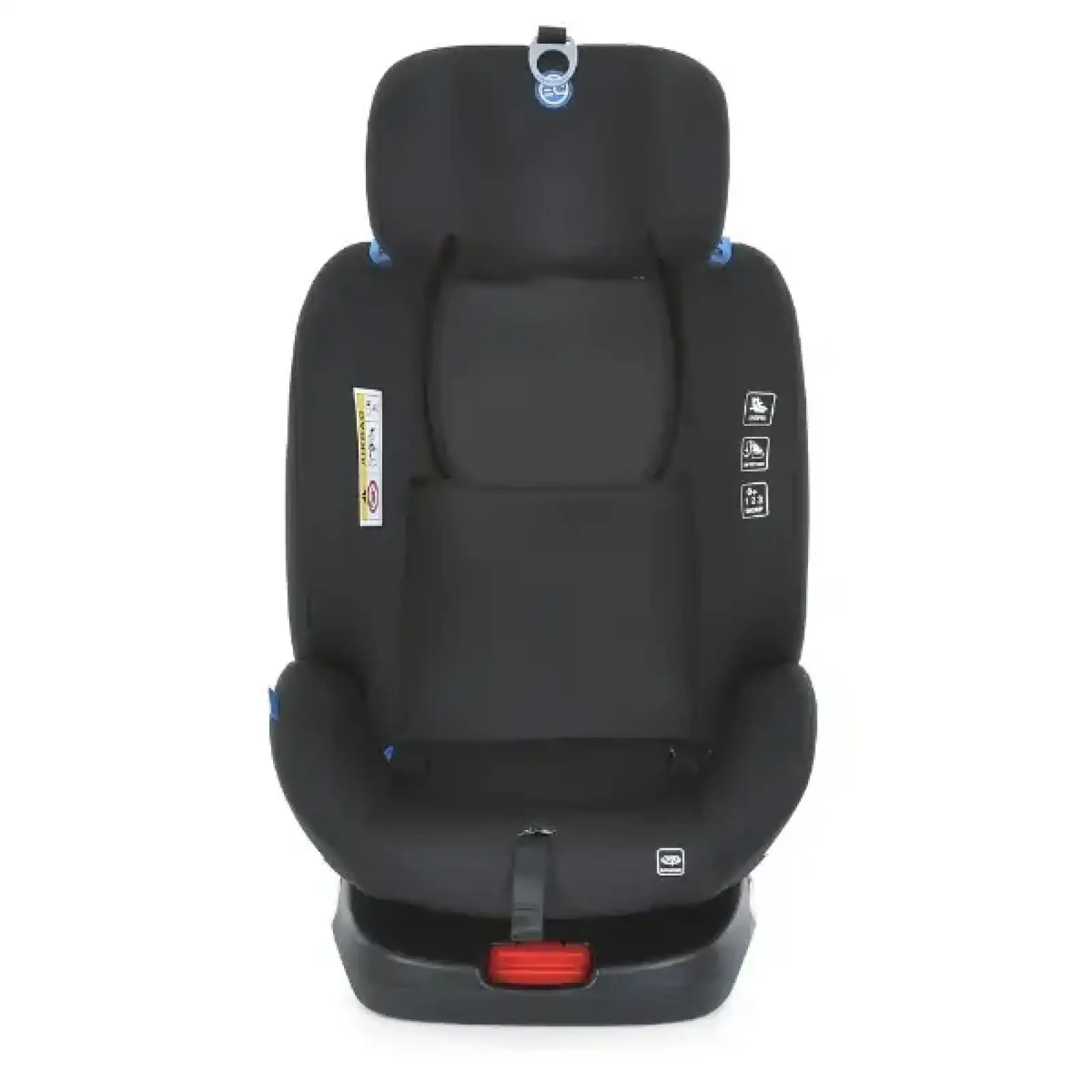 Автокрісло El Camino (0-36кг) ME 1079 ABSOLUTE 360 ISOFIX (royal total black)
