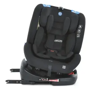 Автокрісло El Camino (0-36кг) ME 1079 ABSOLUTE 360 ISOFIX (royal total black)