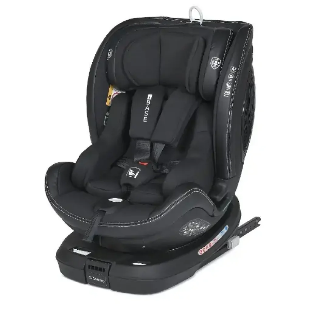 Автокресло El Camino (0-36кг) ME 1109 i-BASE (jet black)