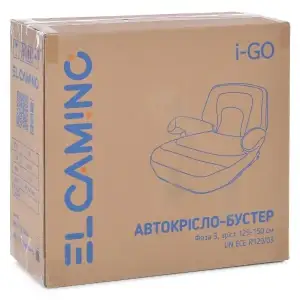 Автокрісло-бустер El Camino (22-36кг) ME 1112 I-GO (anthracite)