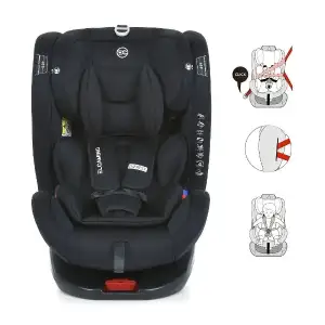 Автокрісло El Camino (0-36кг) ME 1114 EVEREST (black)