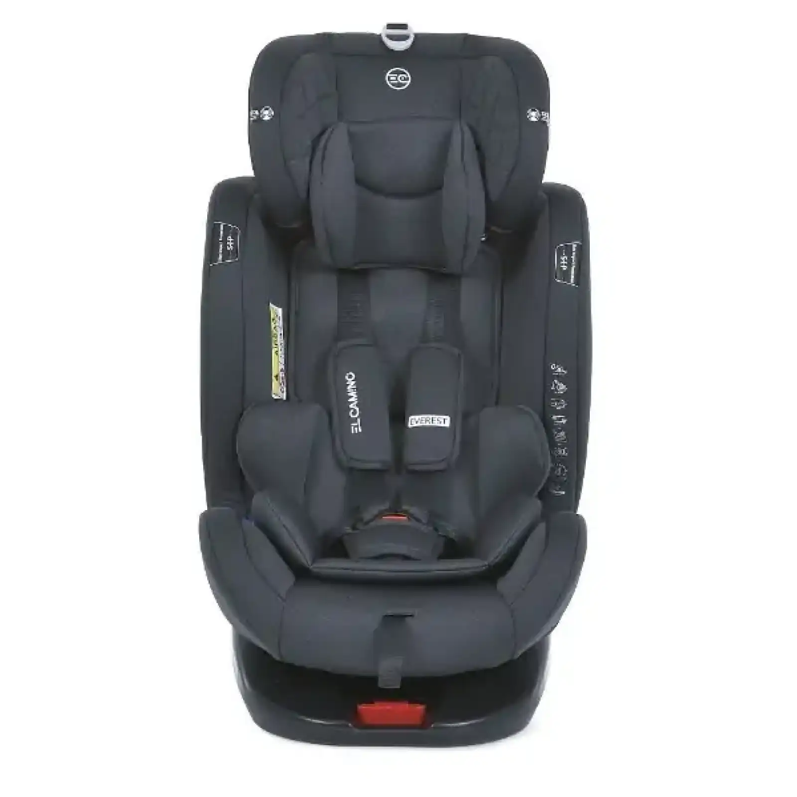 Автокрісло El Camino (0-36кг) ME 1114 EVEREST (dark grey)