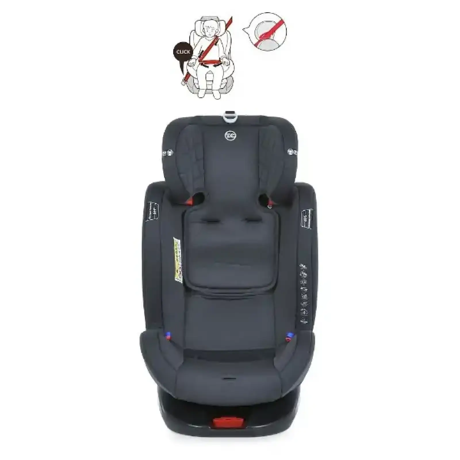 Автокрісло El Camino (0-36кг) ME 1114 EVEREST (dark grey)