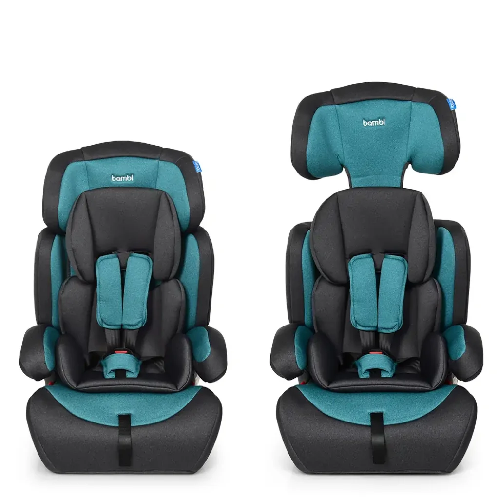 Автокресло Bambi (9-36кг) M 3546 (emerald grey)