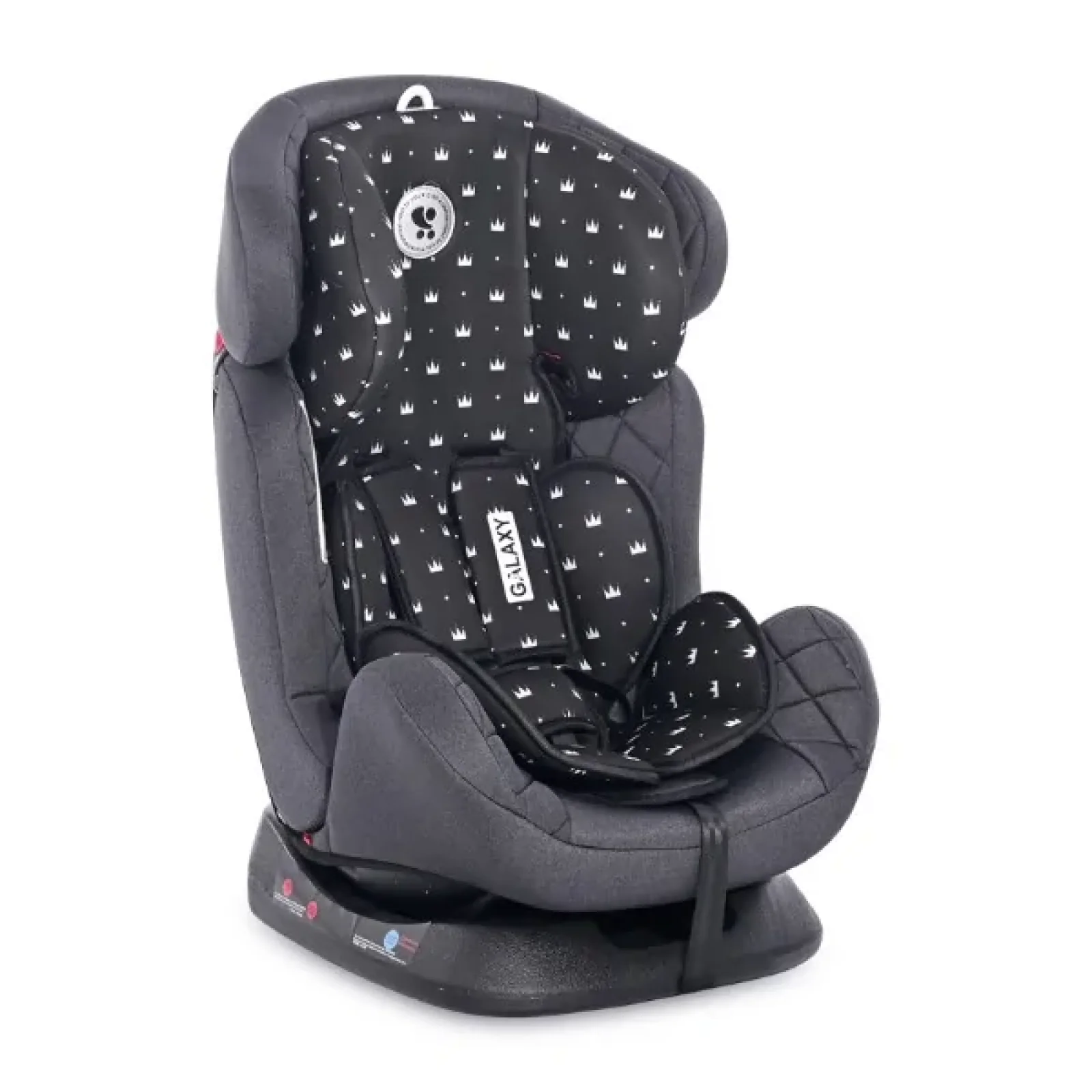 Автокресло Lorelli GALAXY (0-36кг) (black crowns)