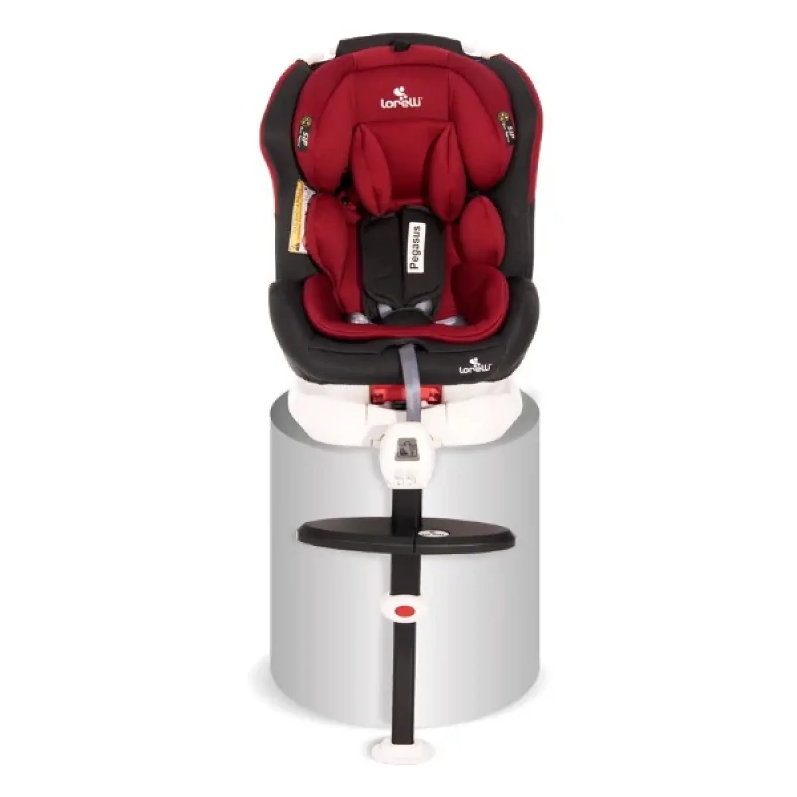 Автокресло Lorelli PEGASUS ISOFIX (0-36кг) (red/black)