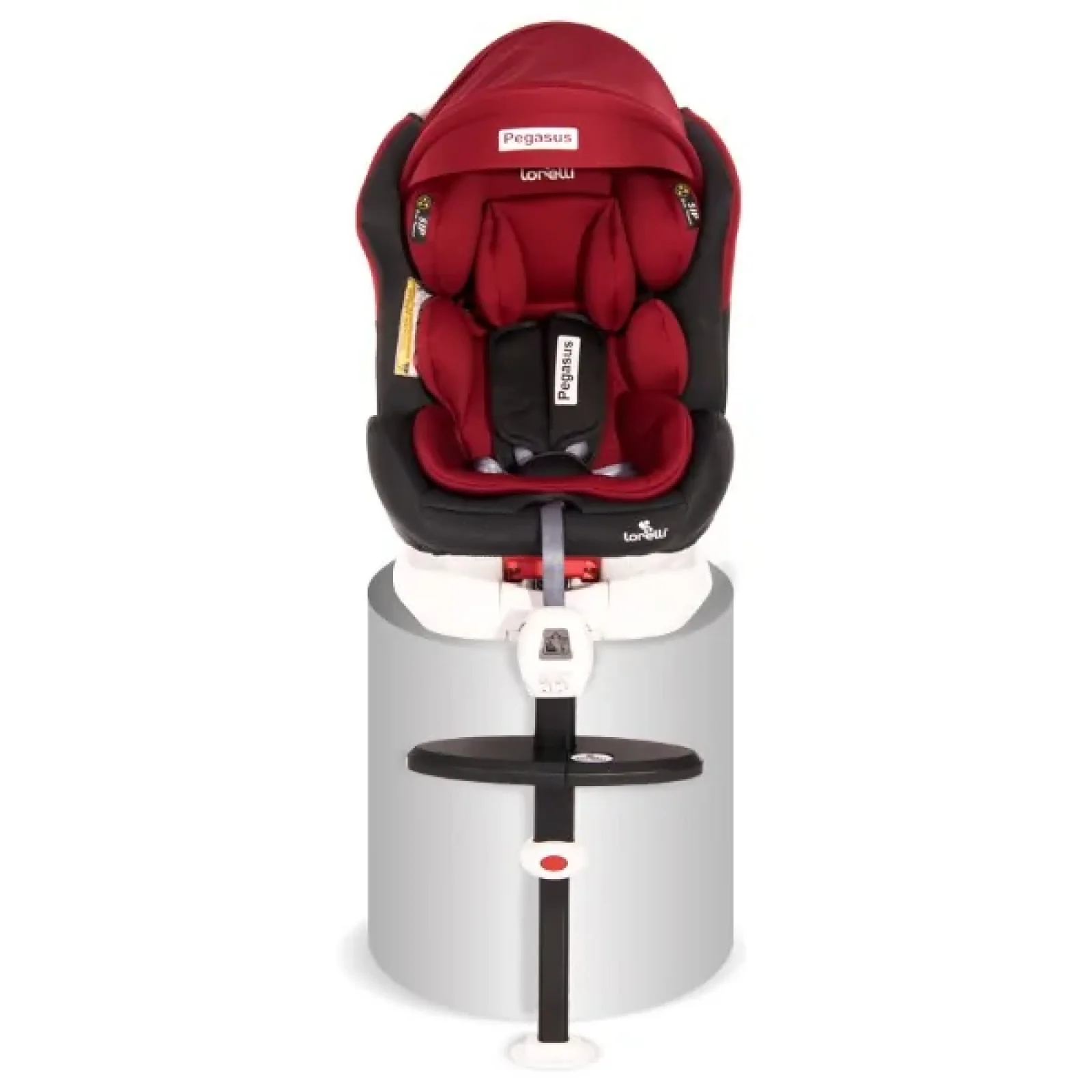 Автокресло Lorelli PEGASUS ISOFIX (0-36кг) (red/black)
