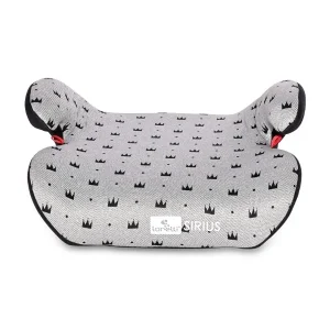 Автокрісло Lorelli SIRIUS Fix (22-36кг) (grey crowns)